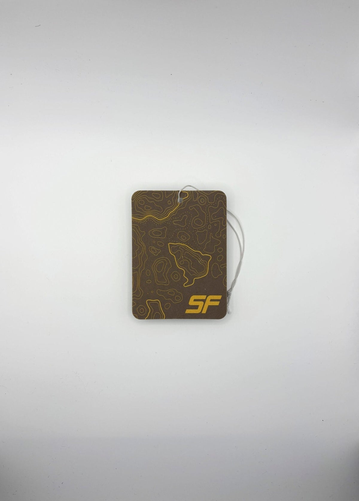 Topographic Car Air Freshener | Sole Flavours - Sole Flavours Ltd